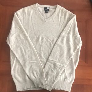Cashmere Jos. A Bank V-Neck sweater